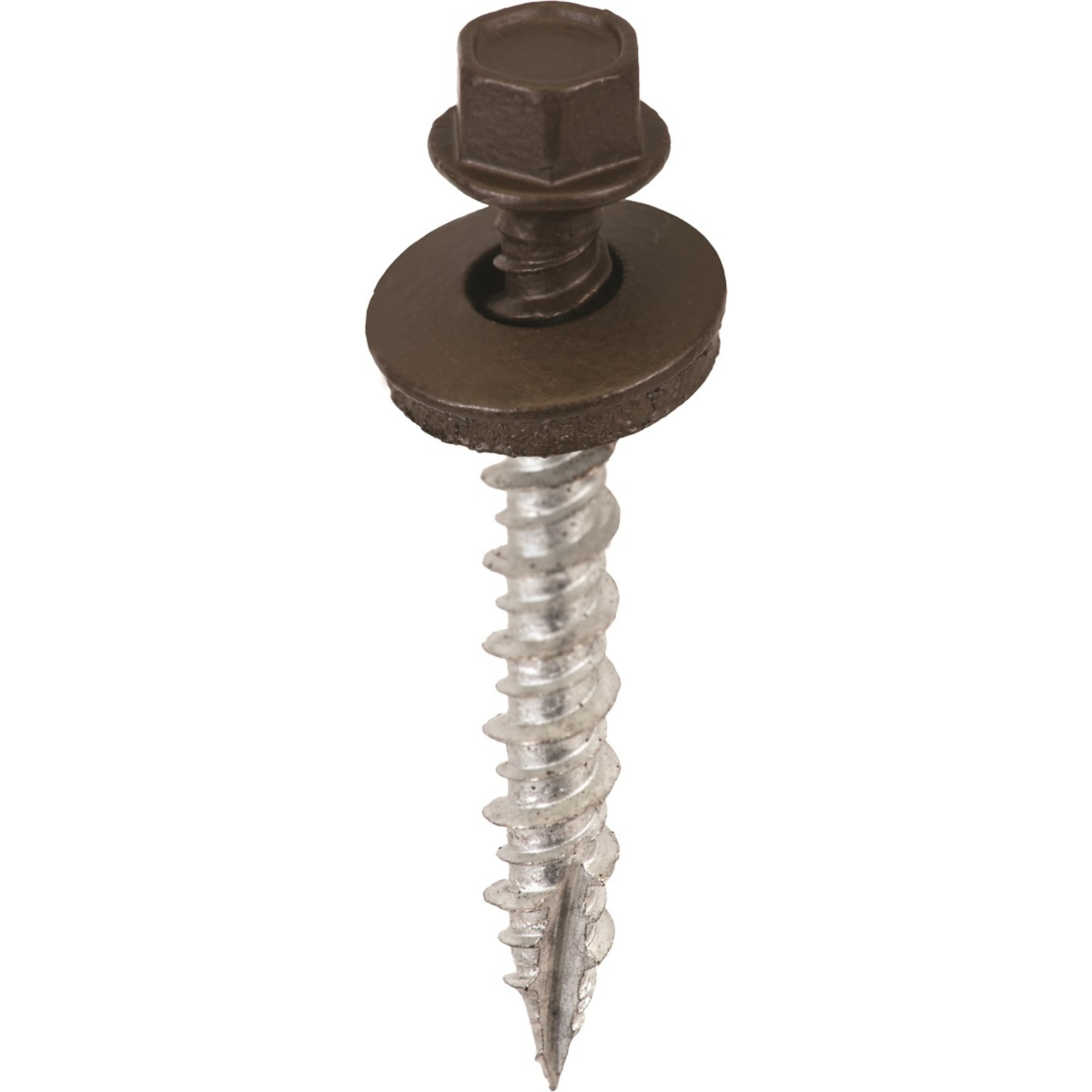 Acorn Hardware, Metal to Wood Screws #9X1-1/2in. Burnished Slate, Model# SW-MW15BS250